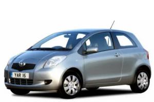 Эва-коврики на Toyota Yaris (P2) 2005 - 2010